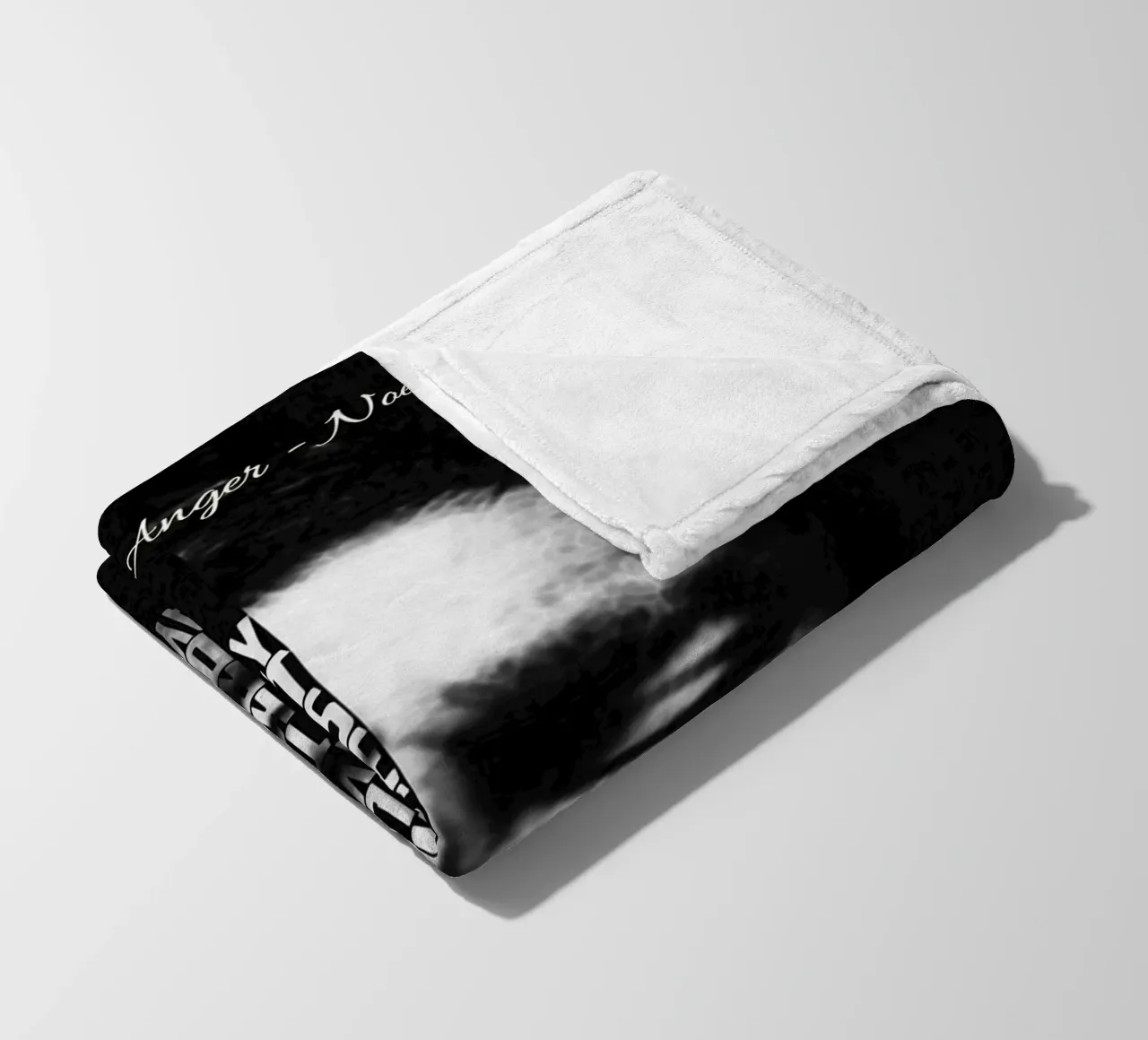 Non guardate indietro con rabbia coperta in pile da Gunawan Rb