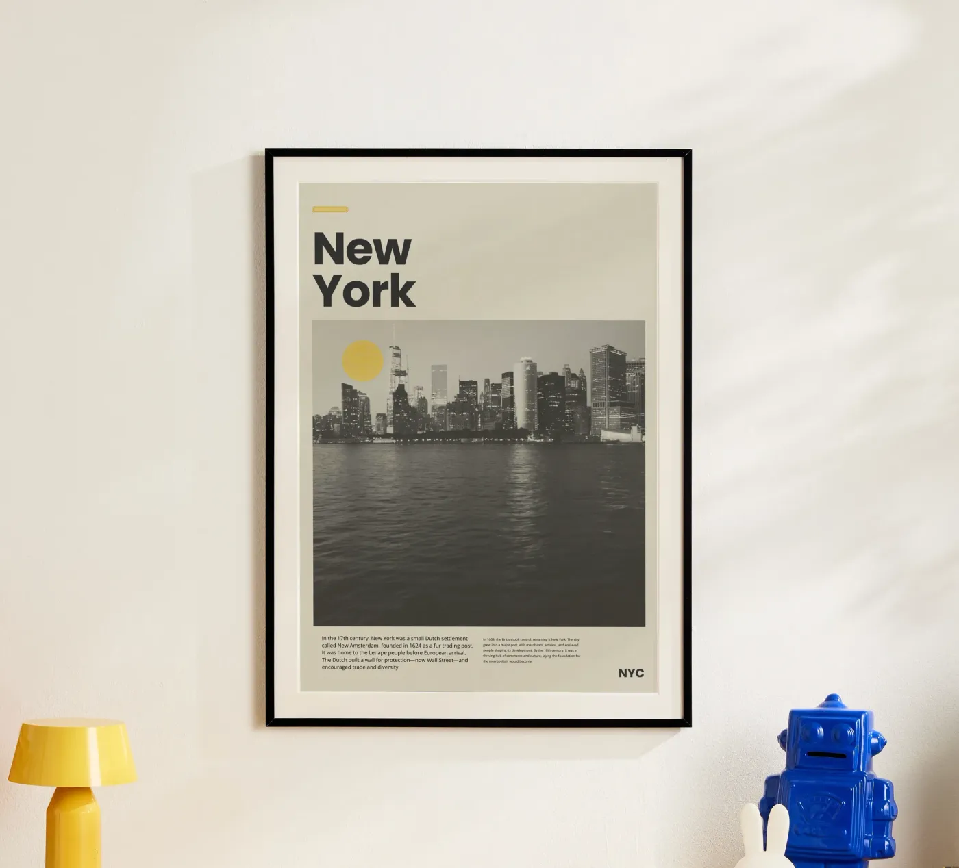 New York poster da PurePeachStudio