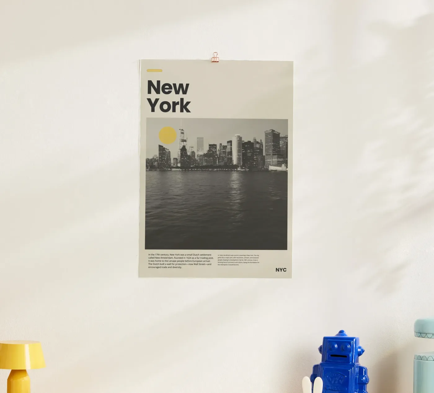 New York poster da PurePeachStudio