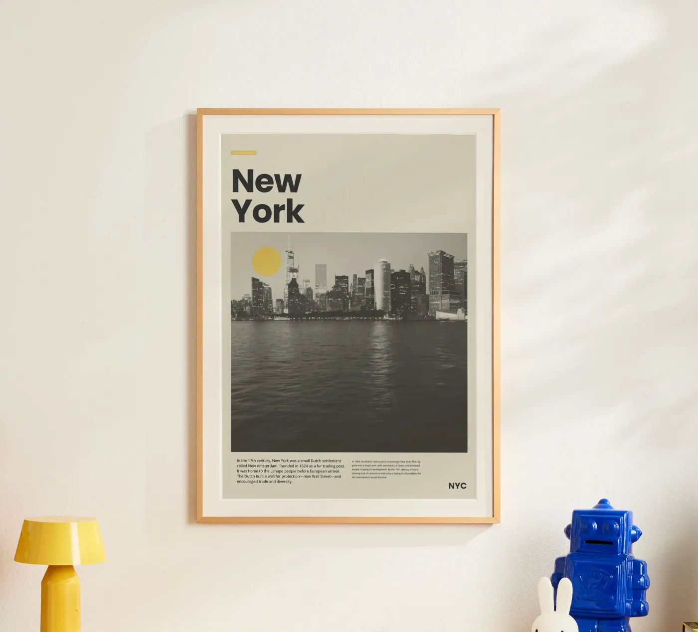 New York poster da PurePeachStudio