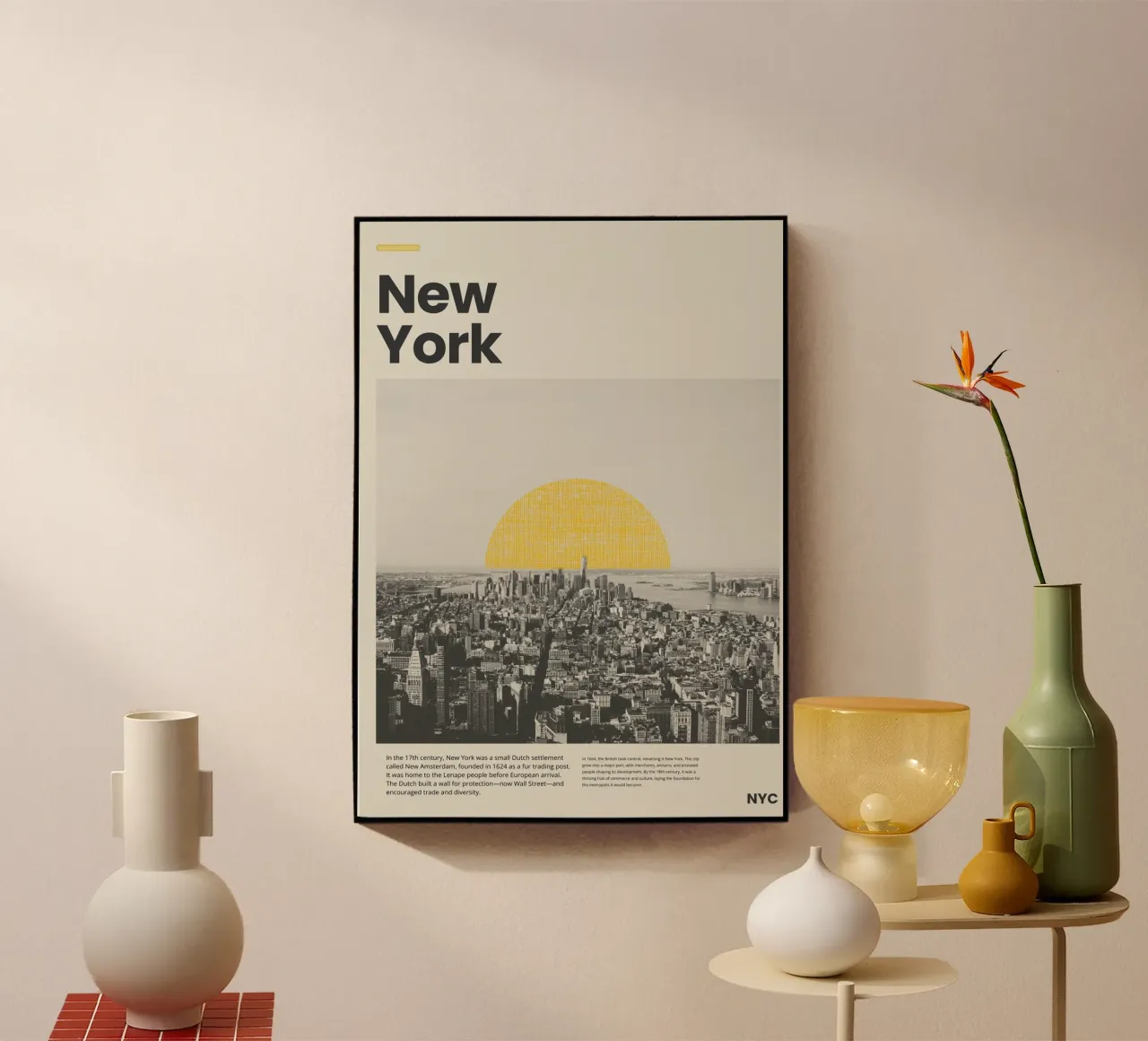 New York plexiglass da PurePeachStudio