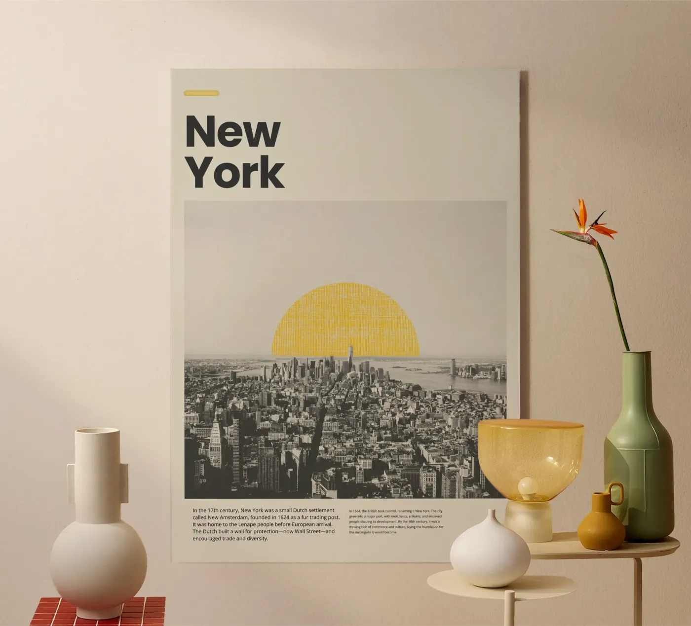 New York plexiglass da PurePeachStudio