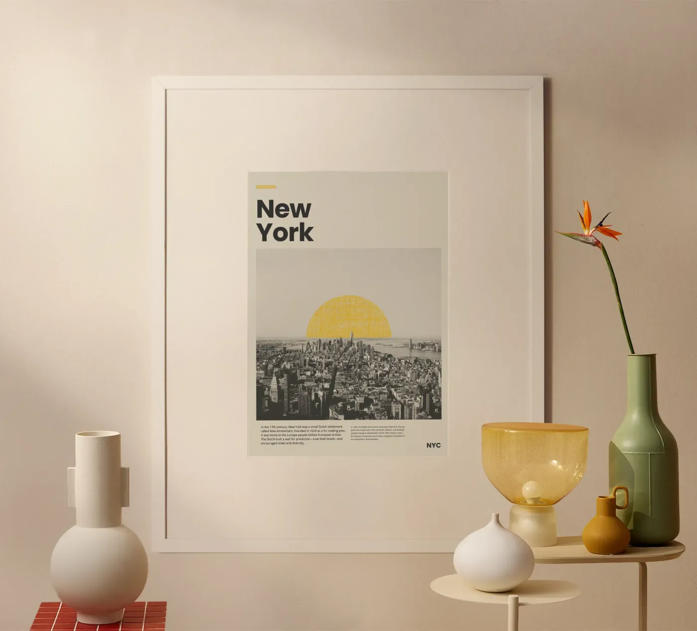 New York poster da PurePeachStudio