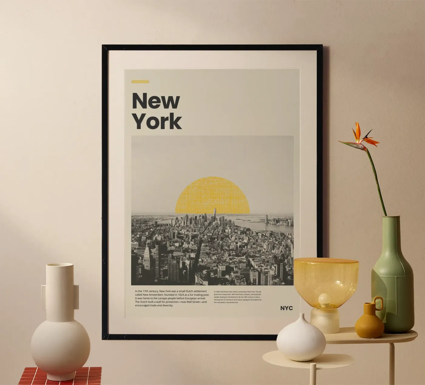New York poster da PurePeachStudio