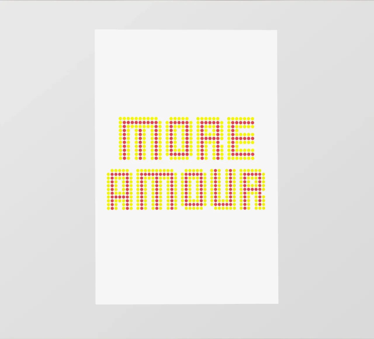 More Amour telo in pvc da EverLuvv Studio