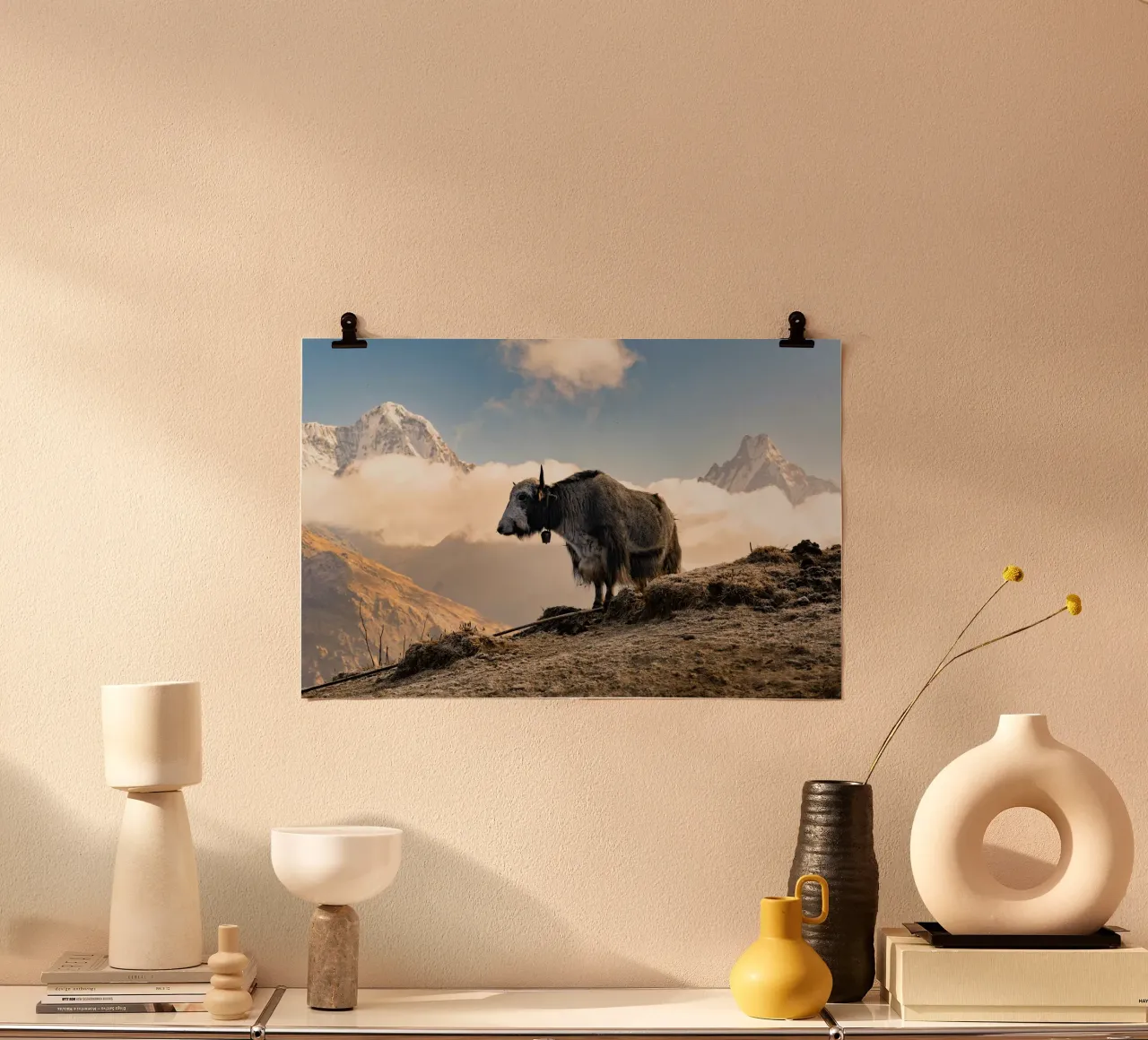 La serena bellezza di uno yak carta hahnemühle da The Herringstore