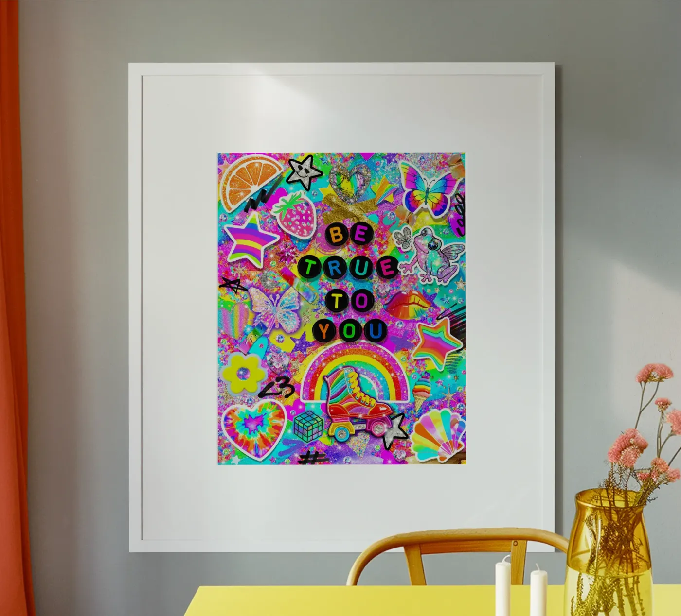 Sei dir treu Poster von Jess Stempel