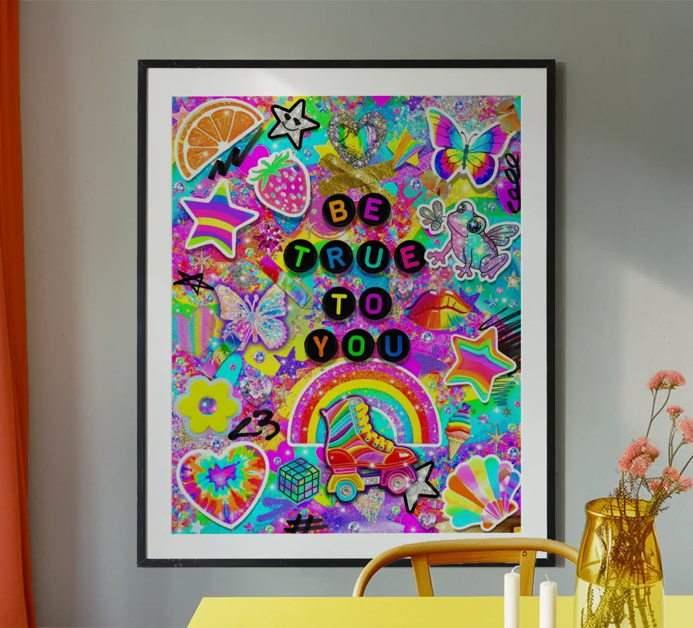 Sei dir treu Poster von Jess Stempel