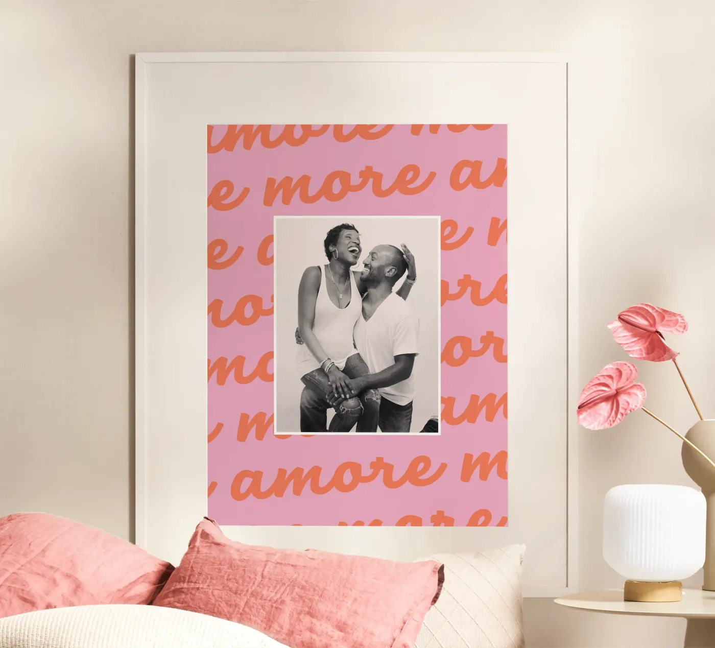 More Amore poster by we line studio - design