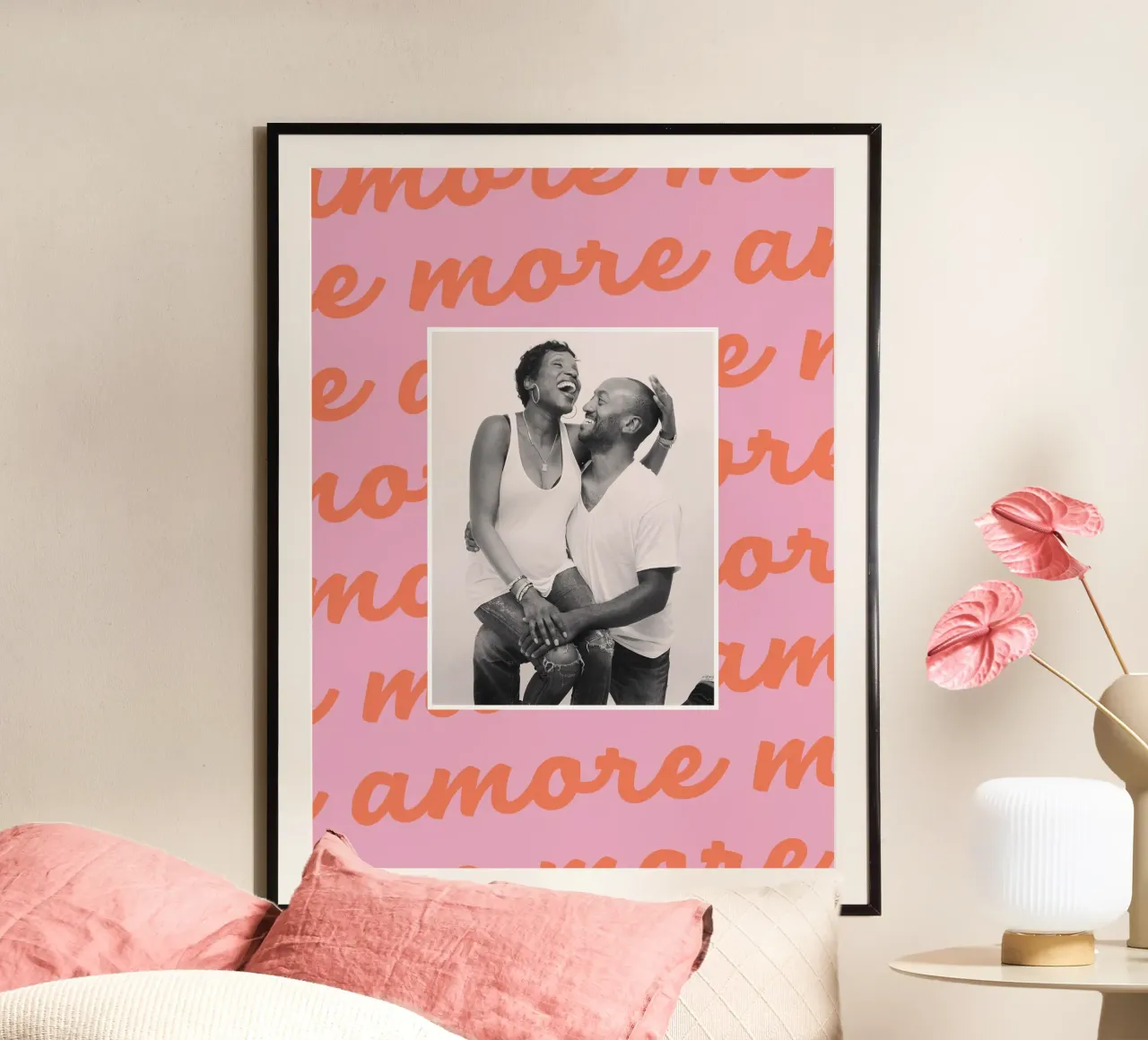 More Amore poster da we line studio - design