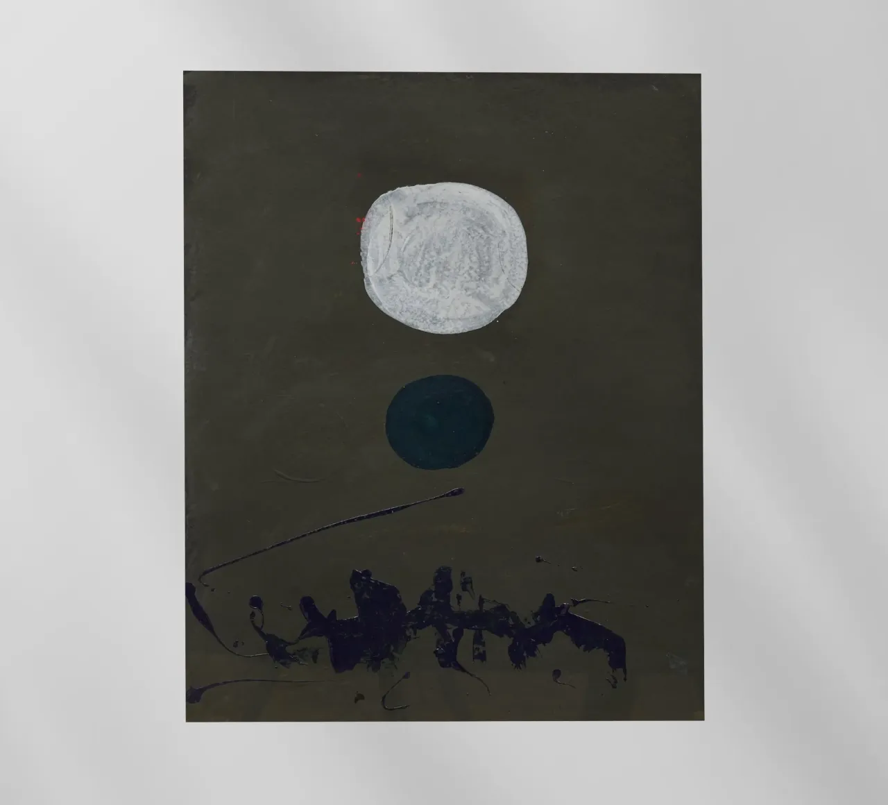 Adolph Gottlieb Sogno verde 1967 pellicola backlit da Riley Art Studio