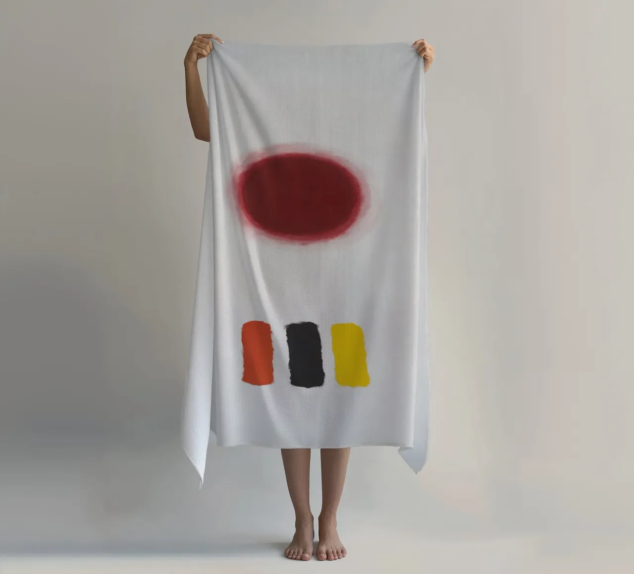 Icona Adolph Gottlieb 1964 telo mare da Riley Art Studio