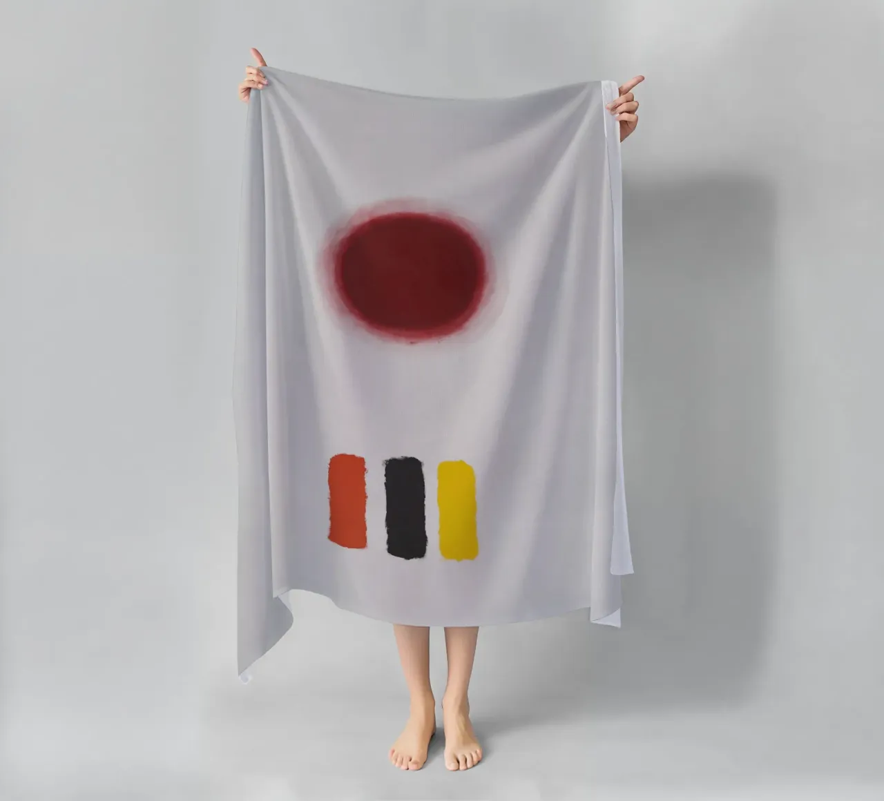 Icona Adolph Gottlieb 1964 telo mare da Riley Art Studio