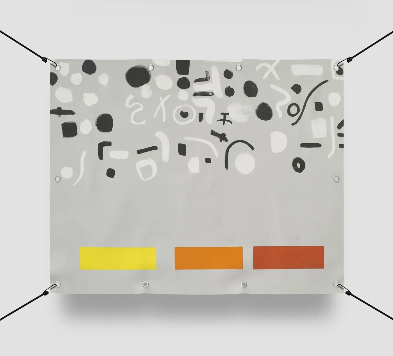 Adolph Gottlieb aperto sopra 1972 telo in pvc da Riley Art Studio