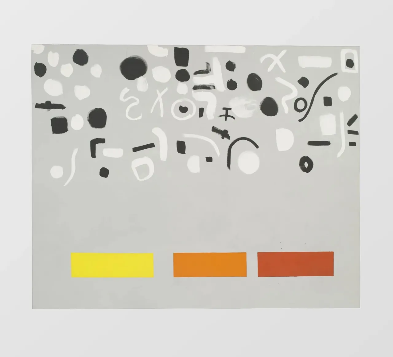 Adolph Gottlieb aperto sopra 1972 telo in pvc da Riley Art Studio