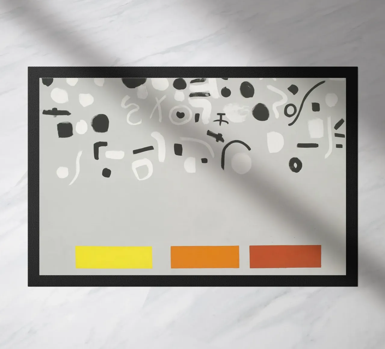 Adolph Gottlieb aperto sopra 1972 zerbino da Riley Art Studio