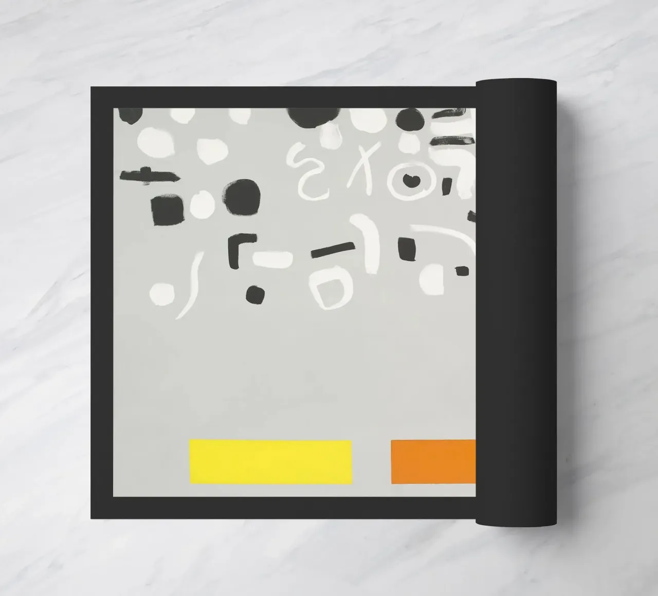 Adolph Gottlieb aperto sopra 1972 zerbino da Riley Art Studio