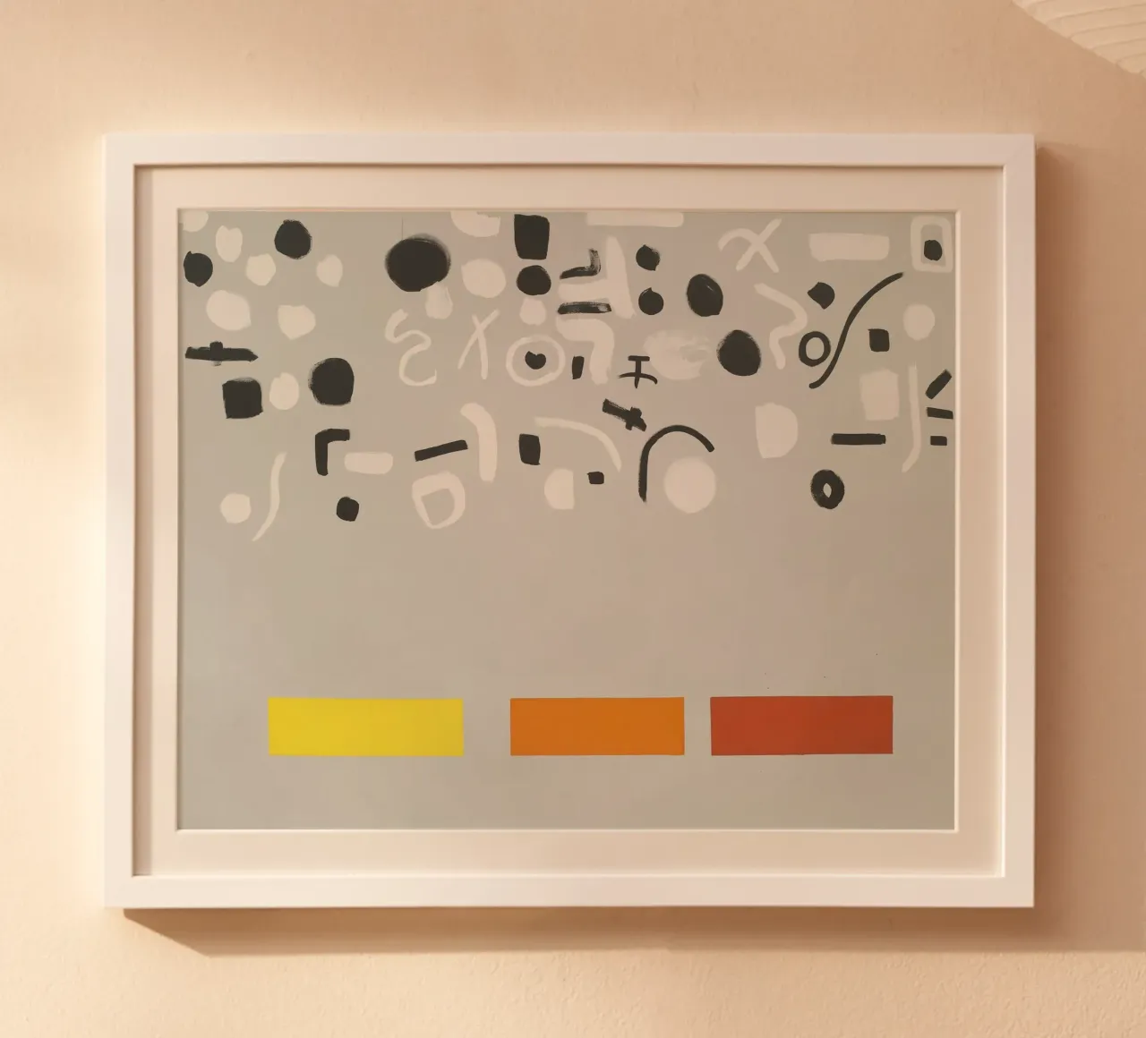 Adolph Gottlieb aperto sopra 1972 carta hahnemühle da Riley Art Studio