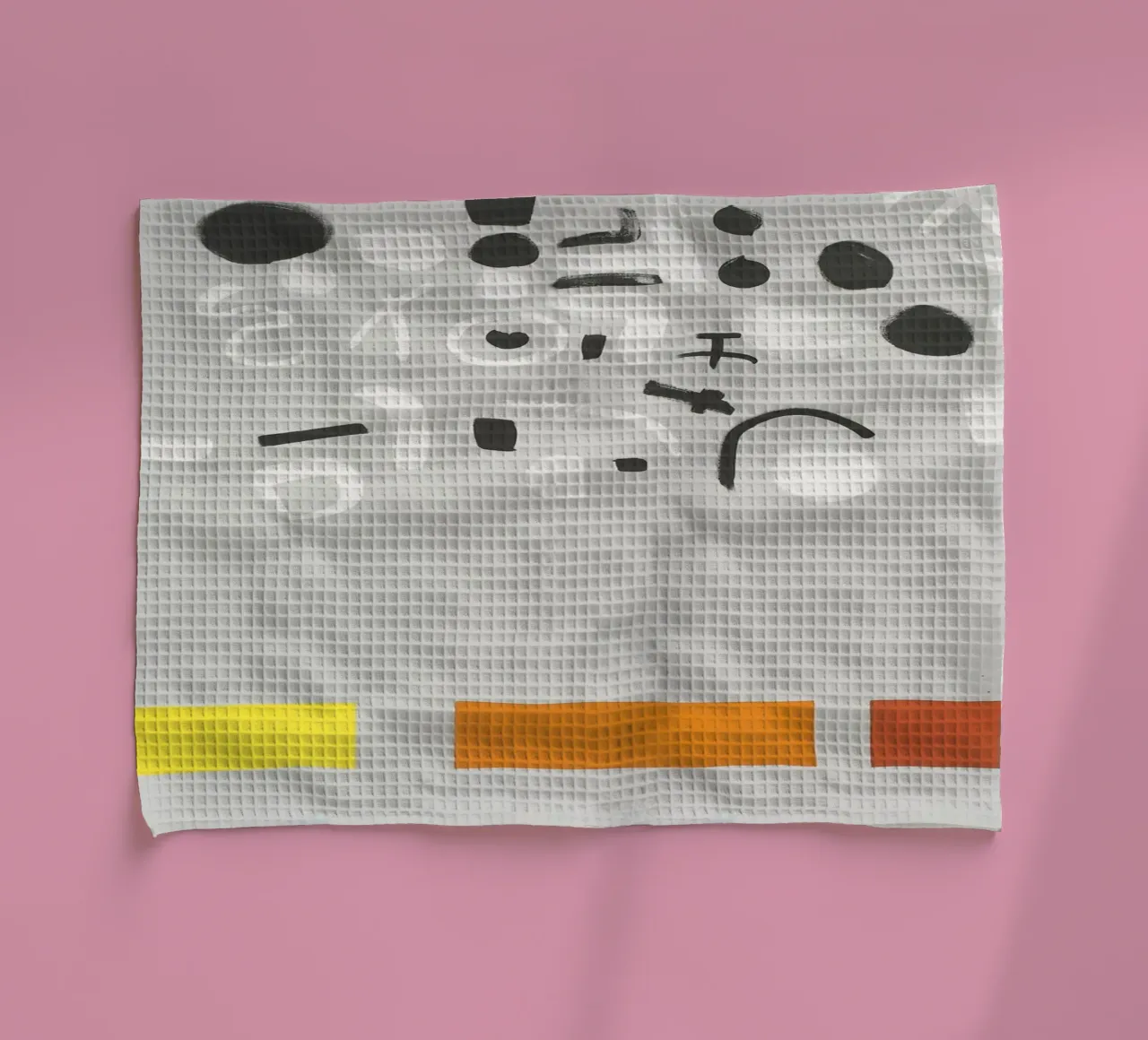 Adolph Gottlieb aperto sopra 1972 canovaccio da cucina da Riley Art Studio