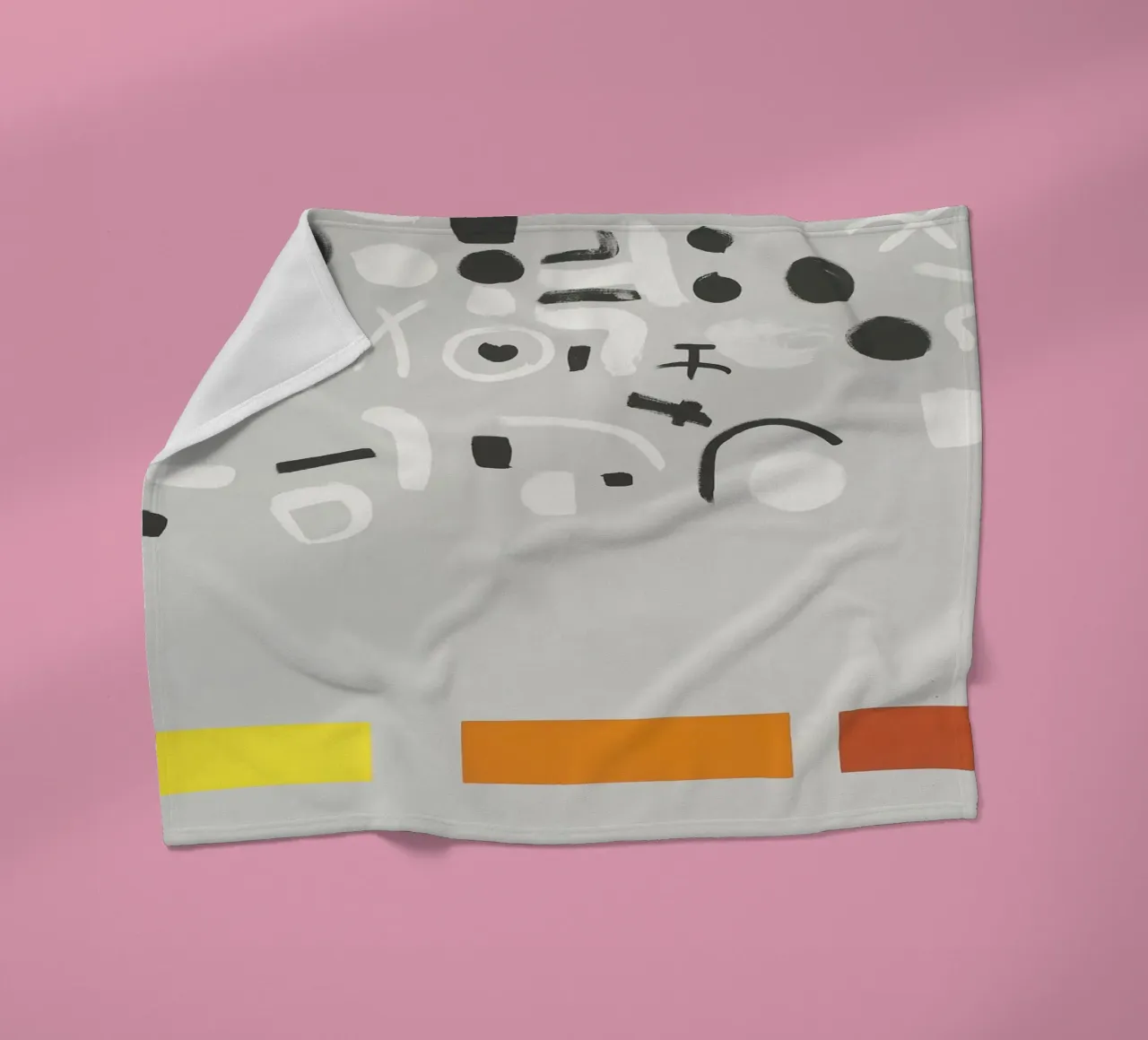 Adolph Gottlieb aperto sopra 1972 coperta in pile da Riley Art Studio