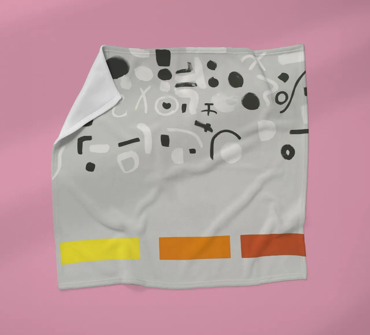 Adolph Gottlieb aperto sopra 1972 coperta in pile da Riley Art Studio