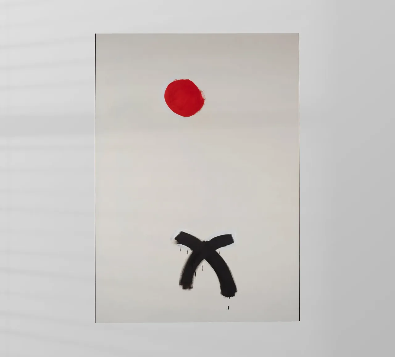 Adolph Gottlieb Segno #2 1973 pellicola backlit da Riley Art Studio