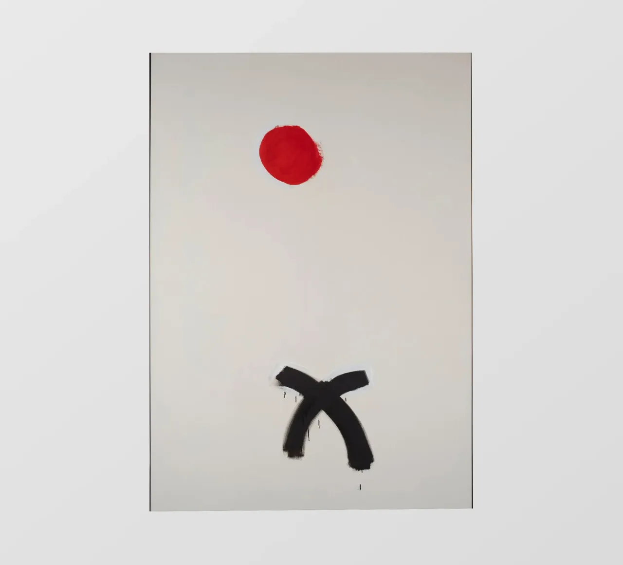 Adolph Gottlieb Segno #2 1973 pellicola backlit da Riley Art Studio