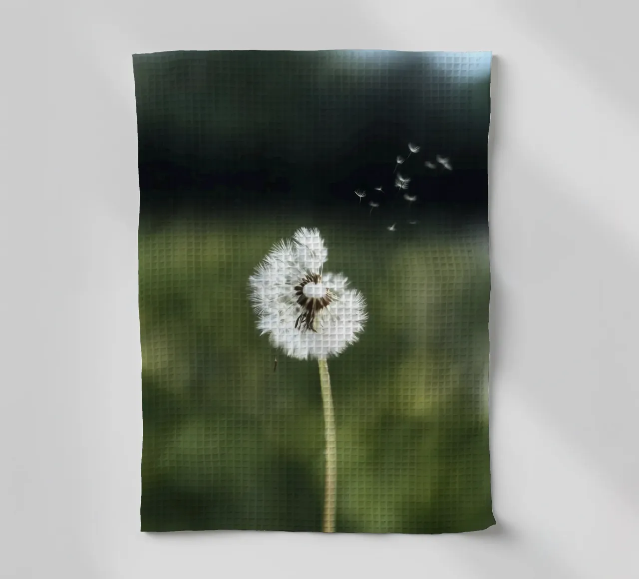 Dandelion Floating Seeds torchon de Attaboy Dsgn