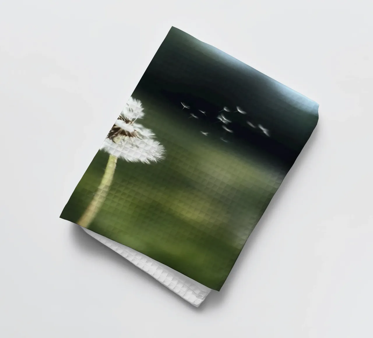 Dandelion Floating Seeds torchon de Attaboy Dsgn