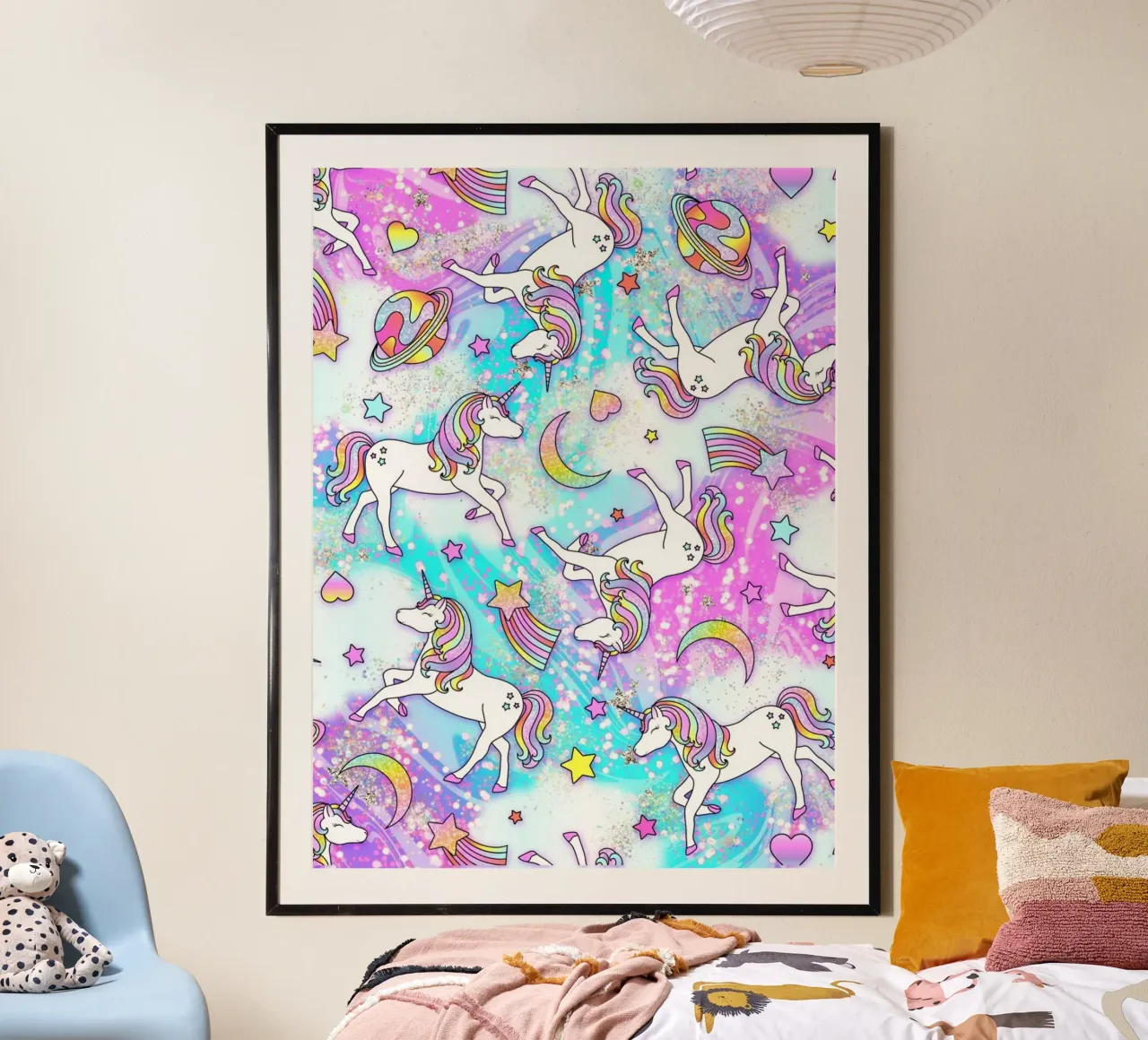 Unicorns poster by Jess Stempel