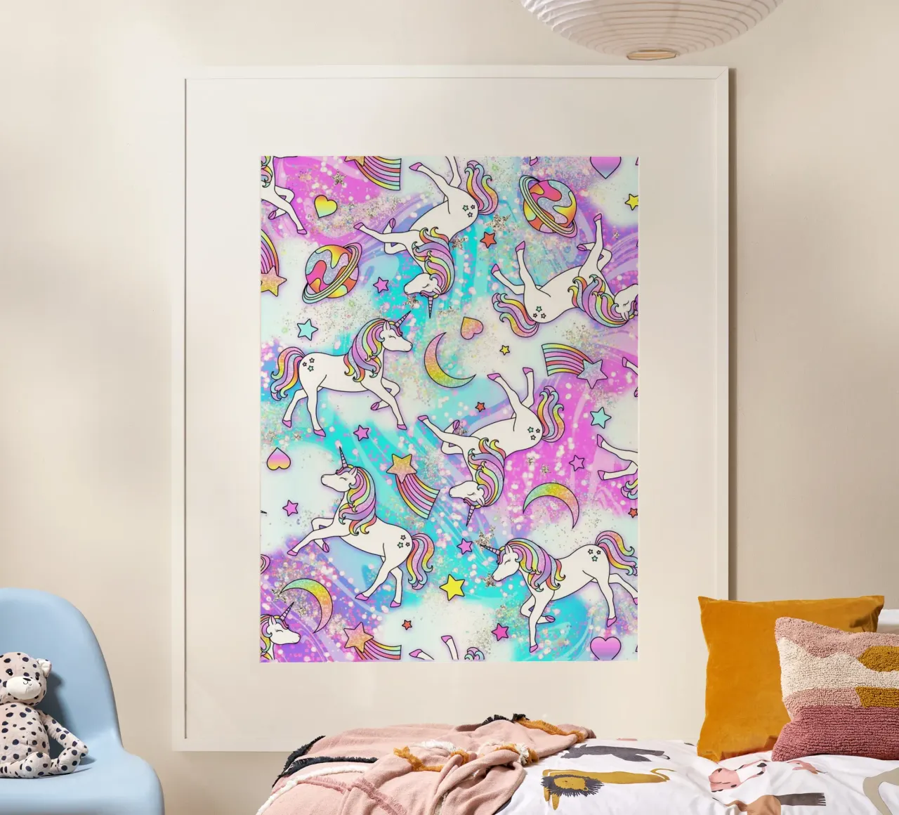 Unicorns poster by Jess Stempel