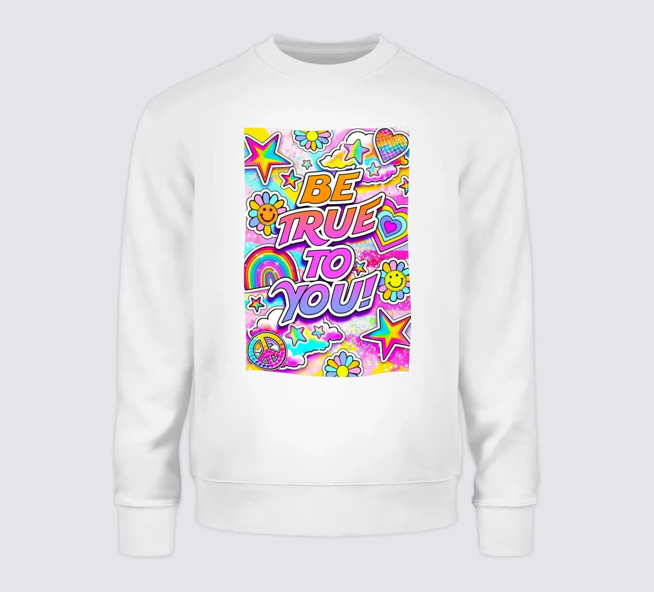 Siate fedeli a voi stessi felpa da Jess Stempel