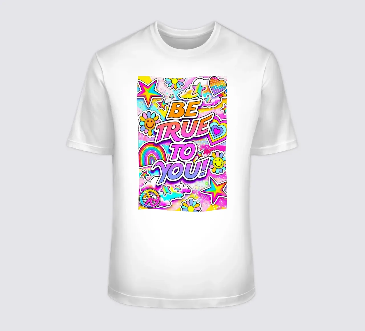 Siate fedeli a voi stessi t-shirt da Jess Stempel