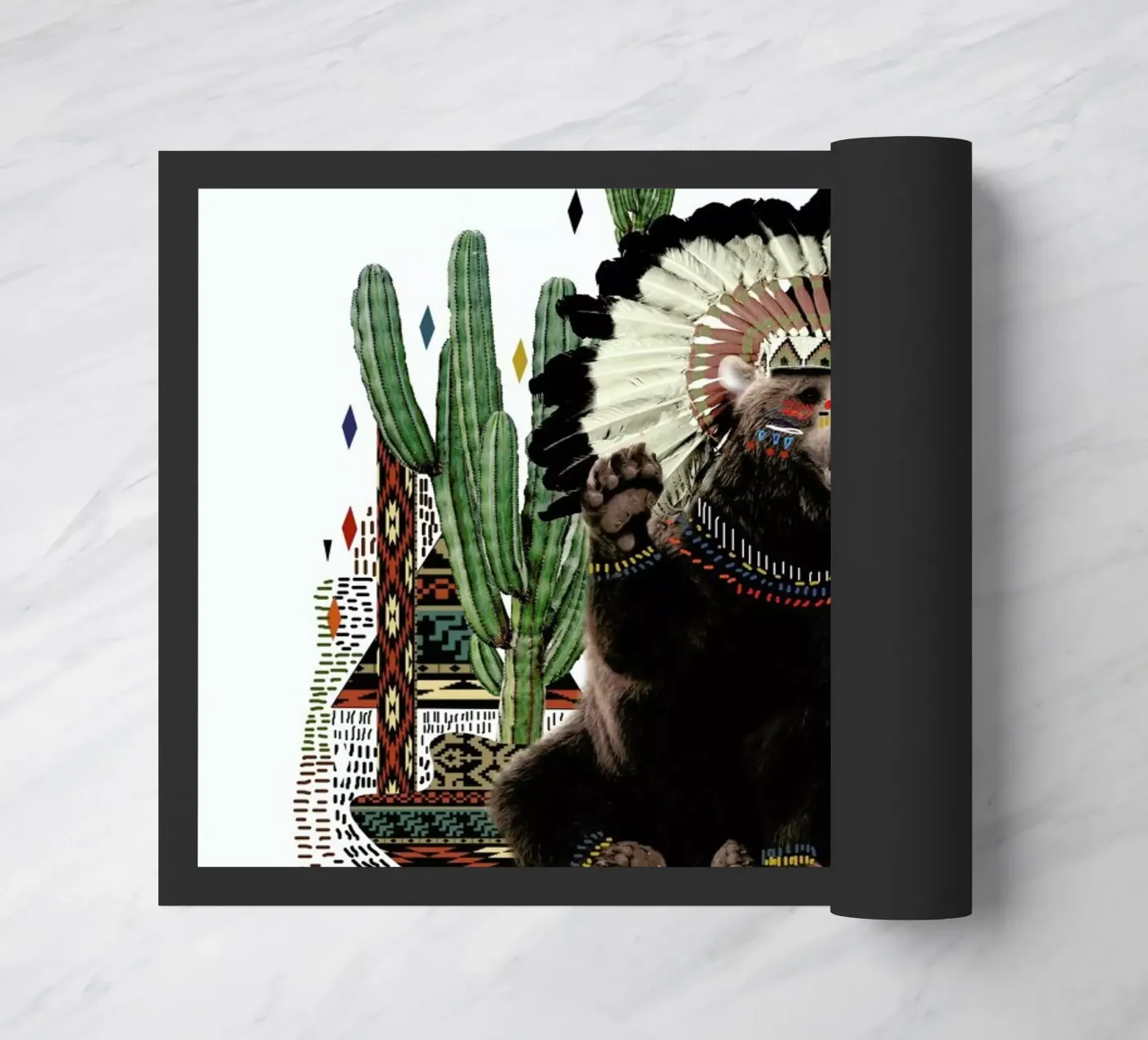 Anahu doormat by Kris Tate