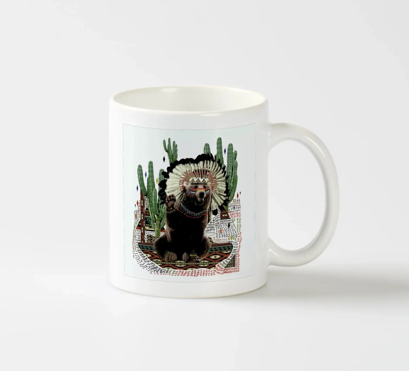 Anahu ceramic mug by Kris Tate