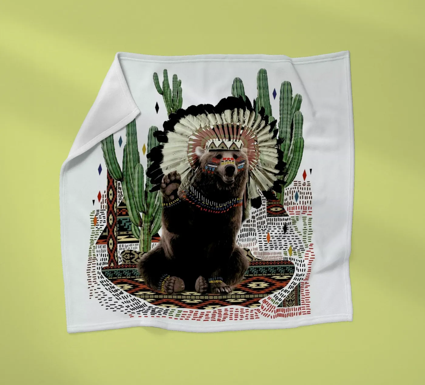 Anahu fleecedeken van Kris Tate