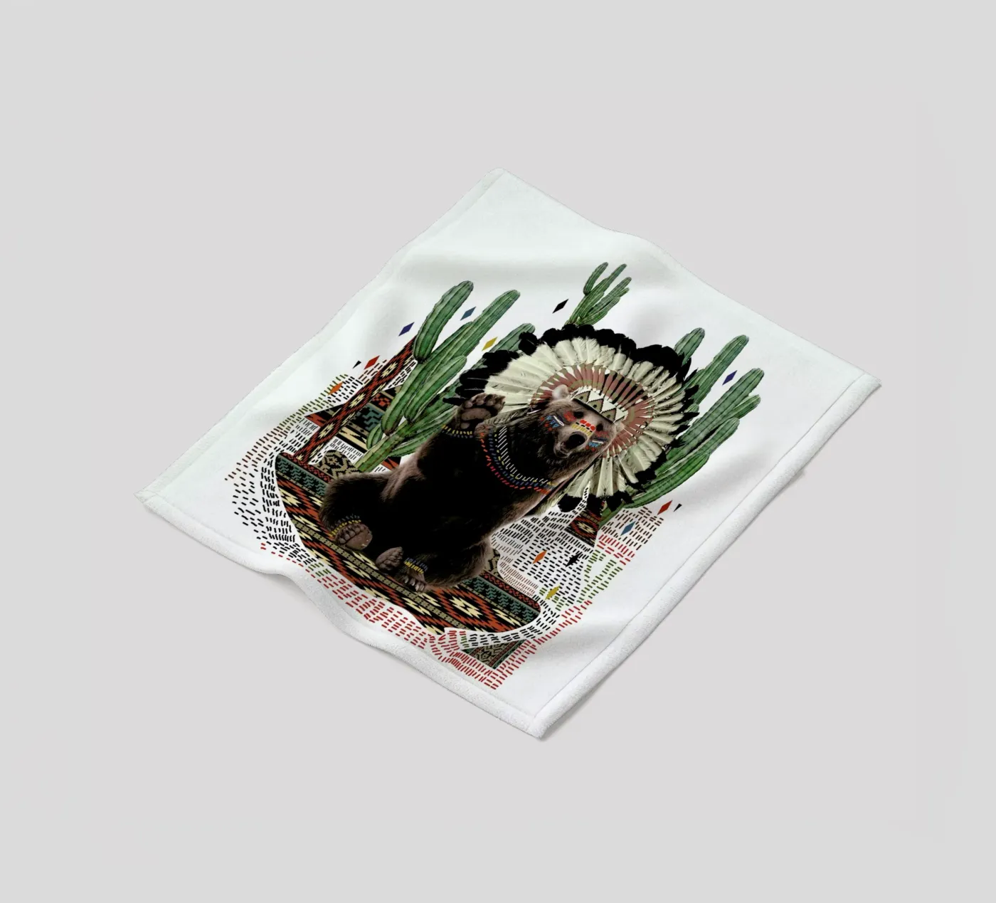 Anahu fleecedeken van Kris Tate