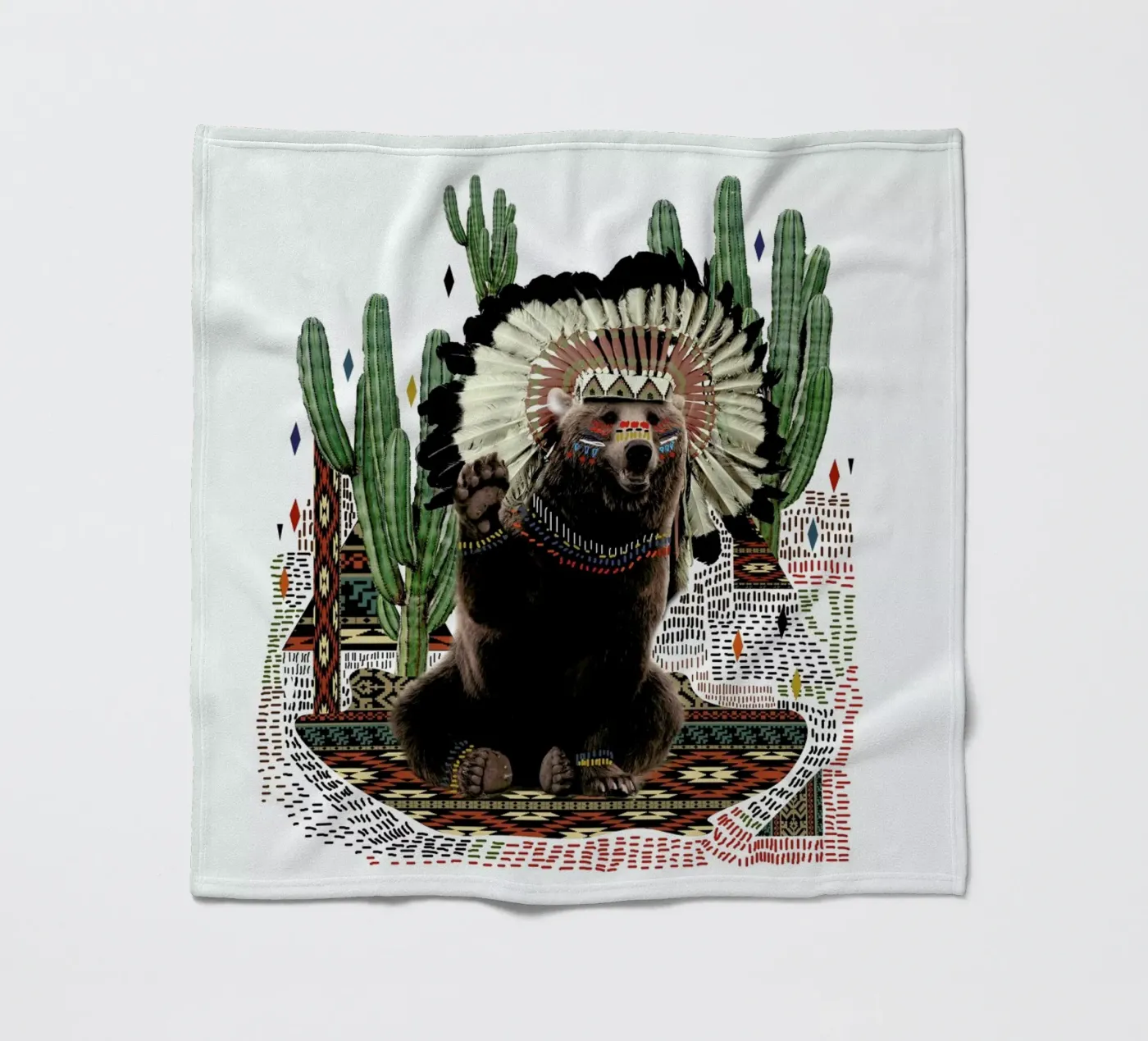 Anahu fleecedeken van Kris Tate