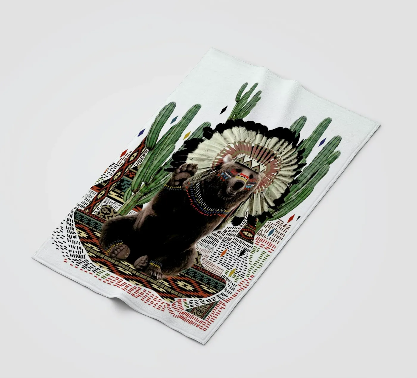 Anahu fleecedeken van Kris Tate