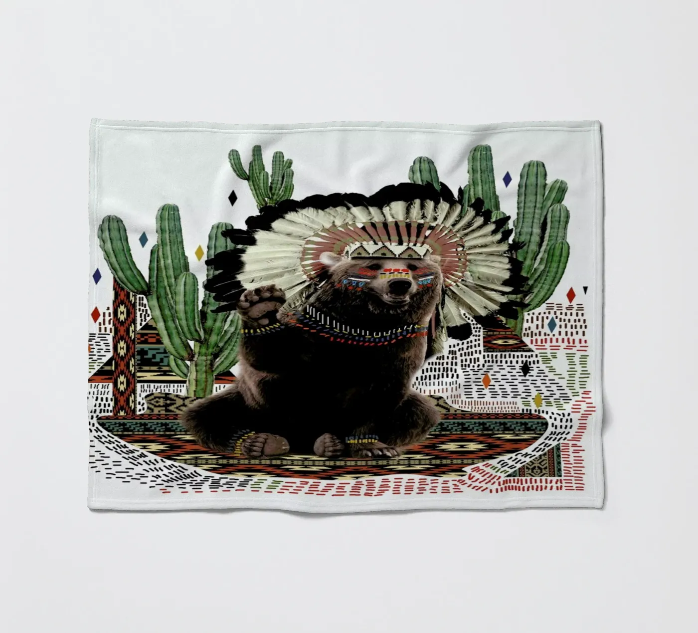 Anahu fleecedeken van Kris Tate