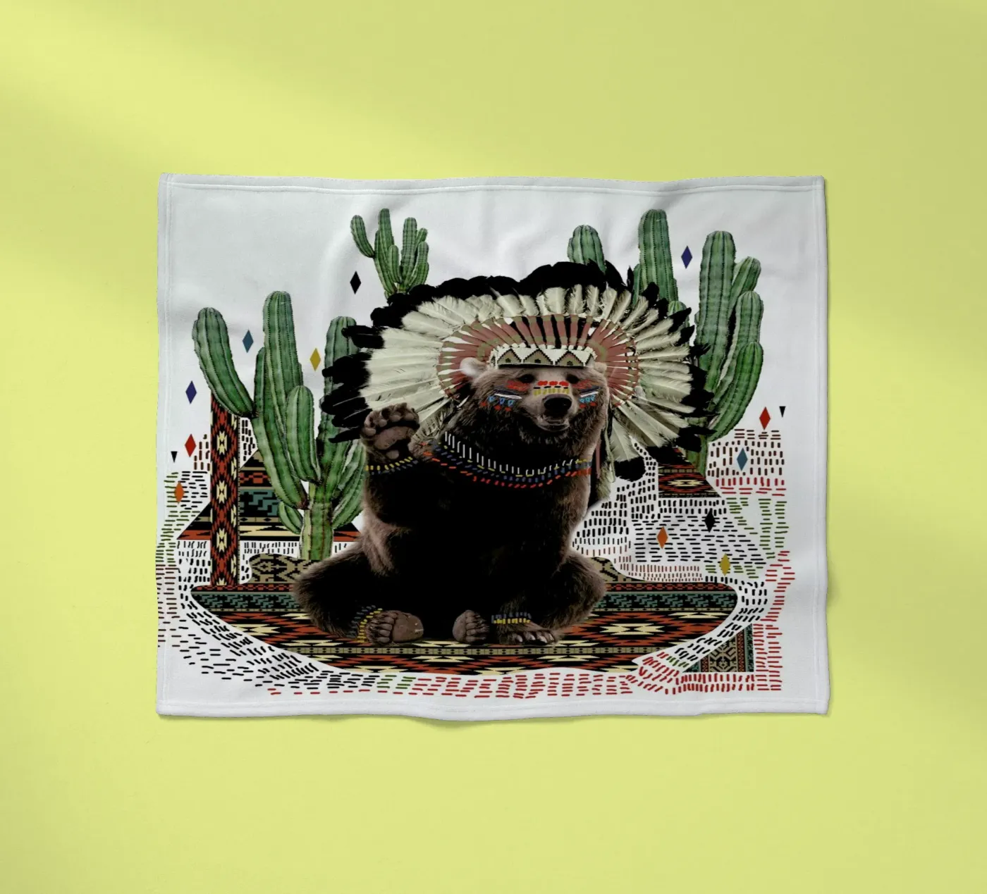 Anahu fleecedeken van Kris Tate