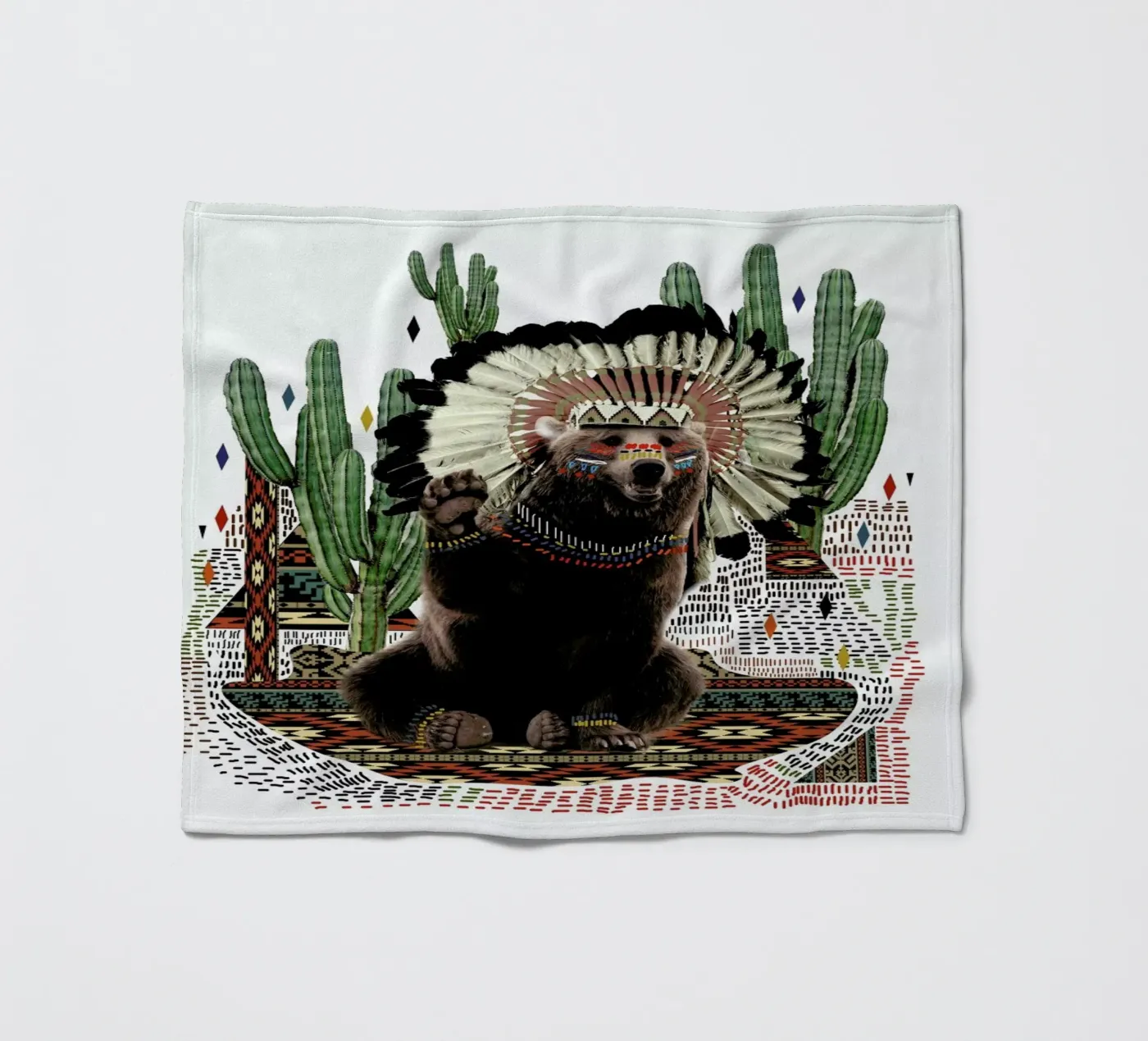 Anahu fleecedeken van Kris Tate