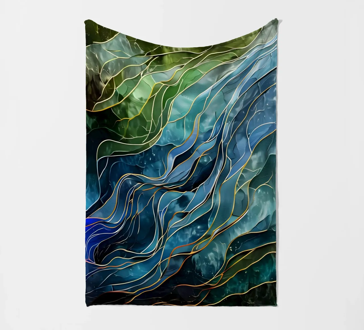 Celestial Currents fleecedeken van Artistic-shop