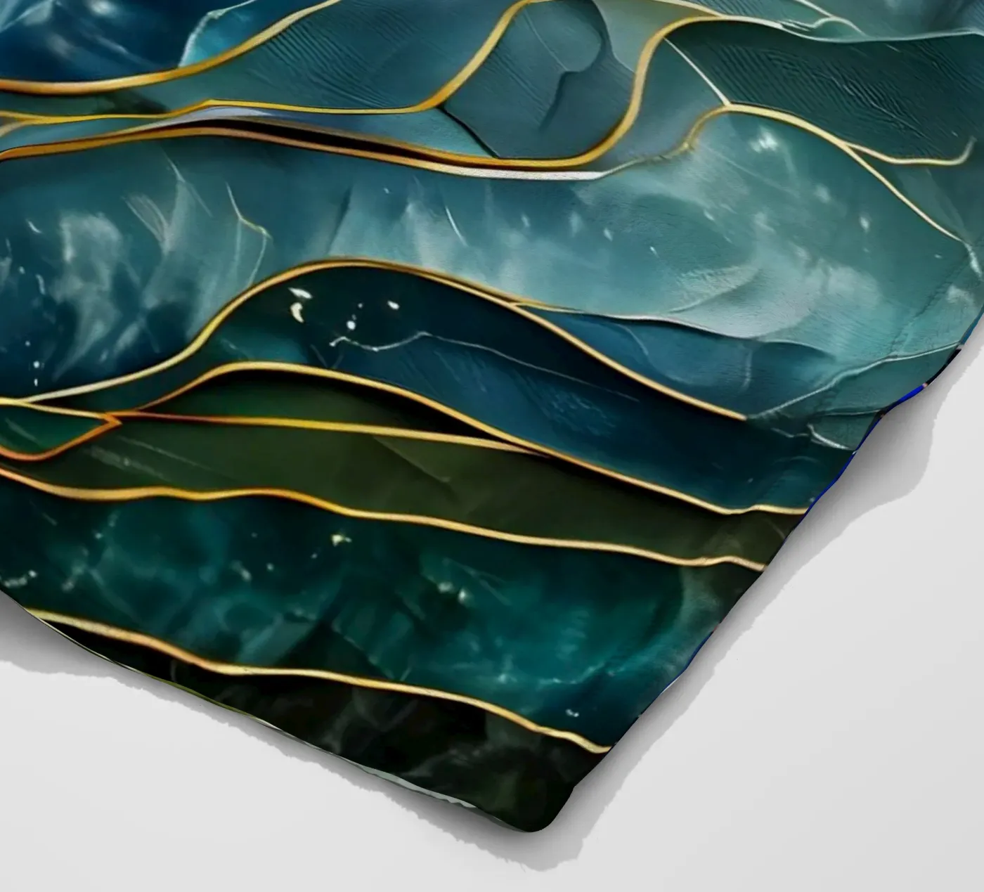 Celestial Currents plaid polaire de Artistic-shop