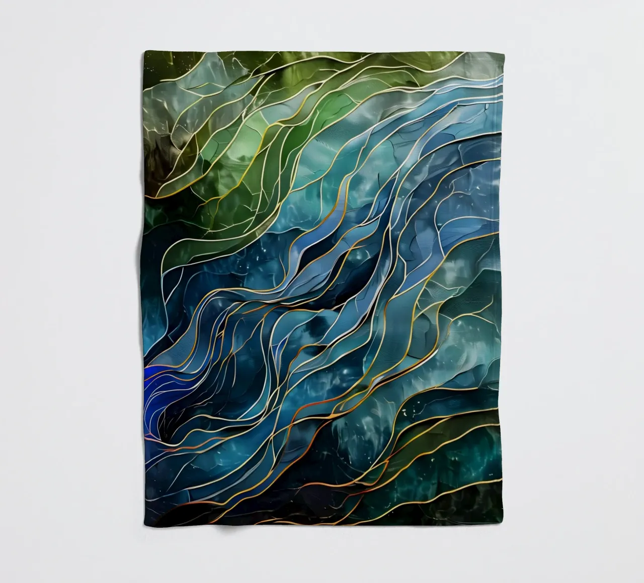 Celestial Currents fleecedeken van Artistic-shop