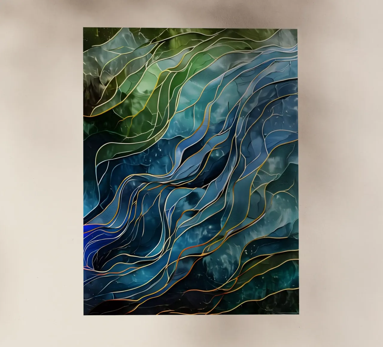 Celestial Currents pellicola backlit da Artistic-shop