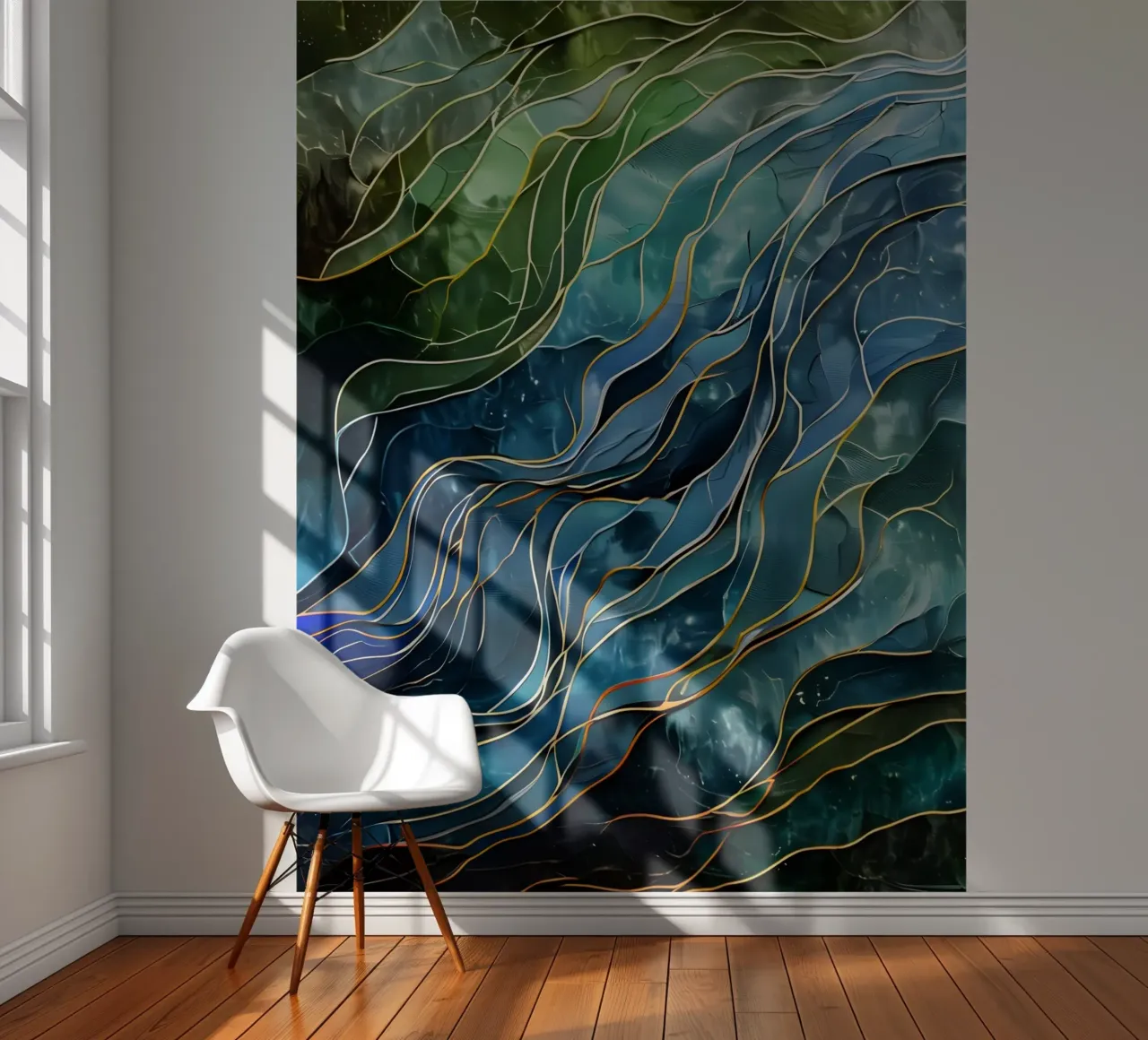 Celestial Currents fotobehang van Artistic-shop