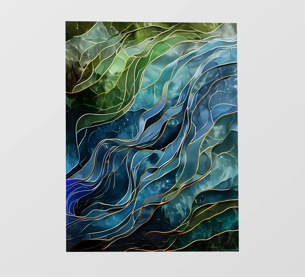 Celestial Currents fotobehang van Artistic-shop