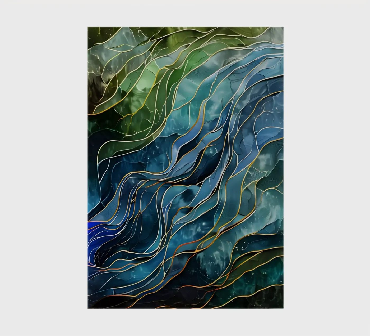 Celestial Currents notebook by Artistic-shop