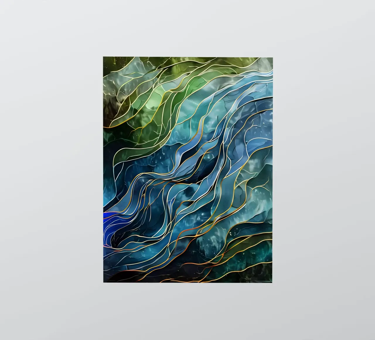 Celestial Currents sticker by Artistic-shop